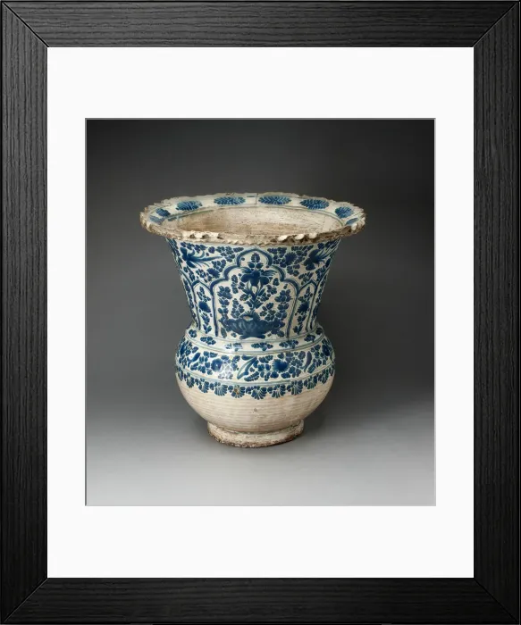 Framed Print : Jardiniere, 1700 / 75. Creator: Unknown Framed Print : Jardiniere, 1700 / 75. Creator: Unknown
