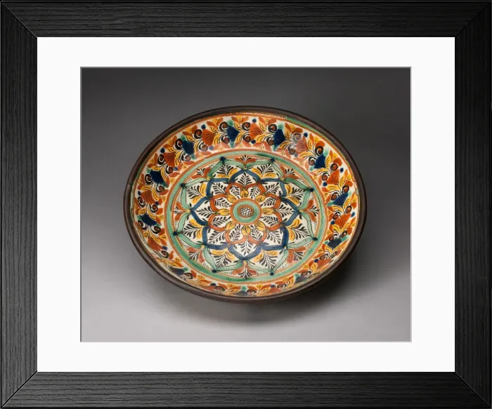 Framed Print : Plate, 1800 / 50. Creator: Unknown Framed Print : Plate, 1800 / 50. Creator: Unknown