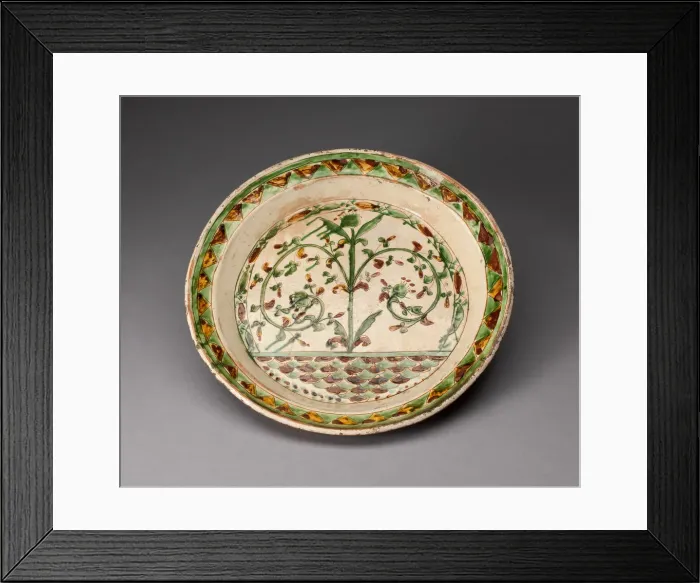 Framed Print : Shaving Dish, 1800  /  50. Creator: Unknown