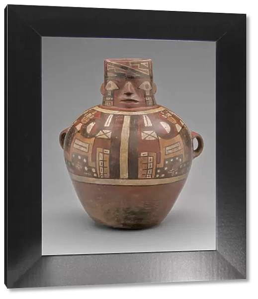 Jar in the Form of an Abstract Human Figure, A. D. 700  /  1000. Creator: Unknown