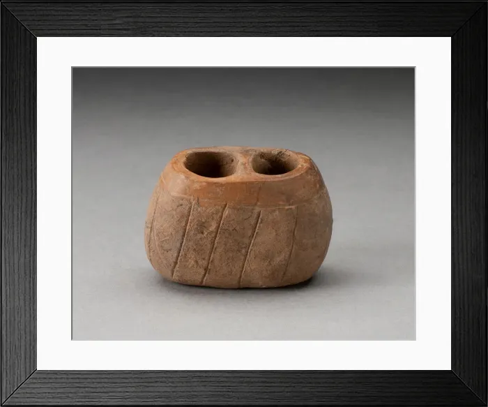 Framed Print : Double-Chambered Vessel, A. D. 100 / 700. Creator: Unknown Framed Print : Double-Chambered Vessel, A. D. 100 / 700. Creator: Unknown