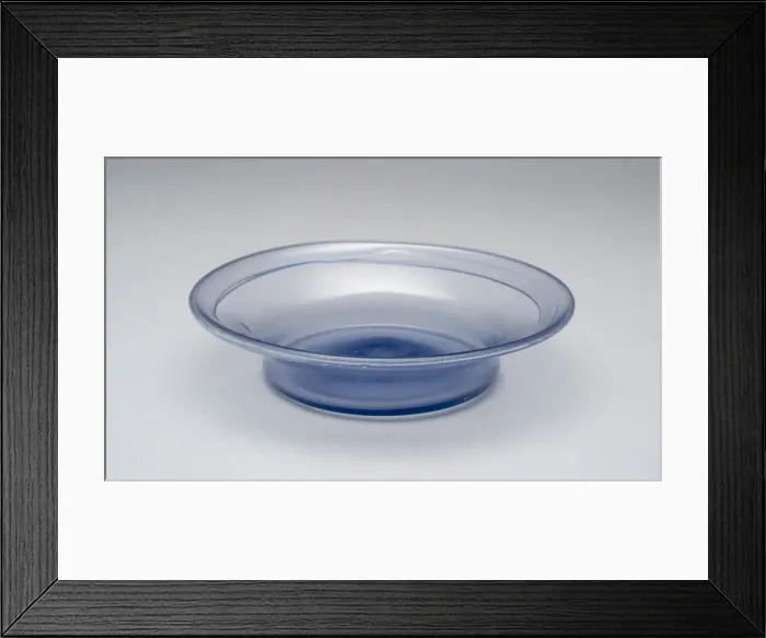 Framed Print : Bowl, c. 1825. Creator: Mantua Glass Framed Print : Bowl, c. 1825. Creator: Mantua Glass