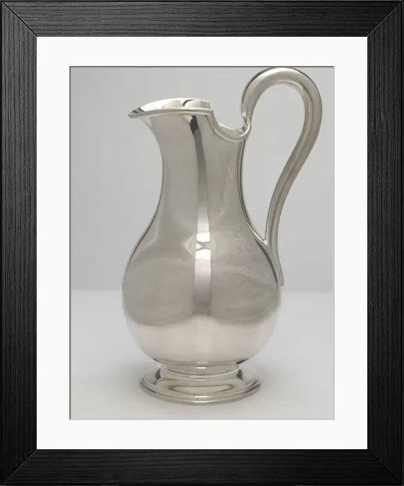 Framed Print : Pitcher, 1825 / 46. Creator: R. & W. Wilson Framed Print : Pitcher, 1825 / 46. Creator: R. & W. Wilson