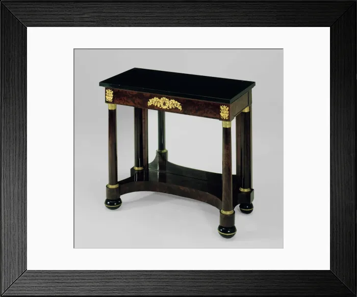 Framed Print : Pier Table, 1813 / 25. Creators: Thomas Emmons, George Archbald Framed Print : Pier Table, 1813 / 25. Creators: Thomas Emmons, George Archbald