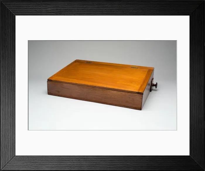 Framed Print : Writing Box, 1825 / 60. Creator: Shaker Colony Framed Print : Writing Box, 1825 / 60. Creator: Shaker Colony