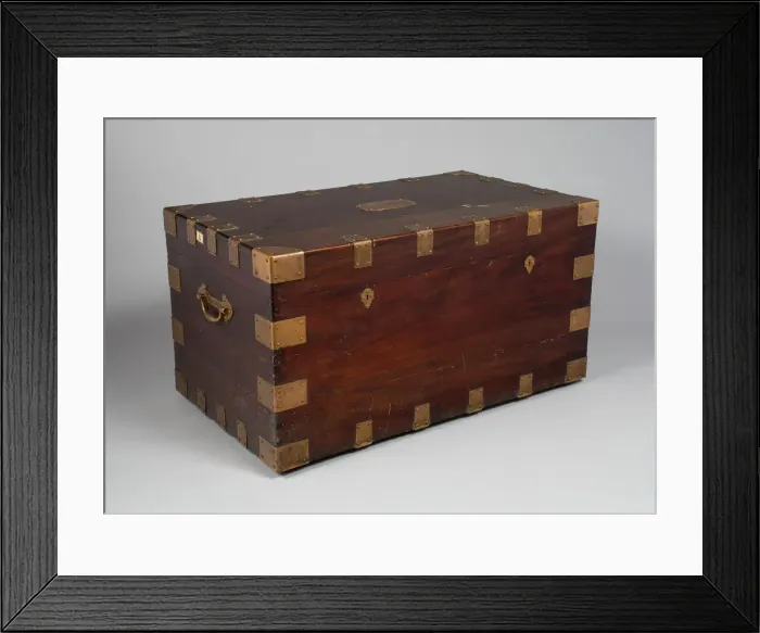 Framed Print : Chest, 1873. Creator: Tiffany & Co Framed Print : Chest, 1873. Creator: Tiffany & Co
