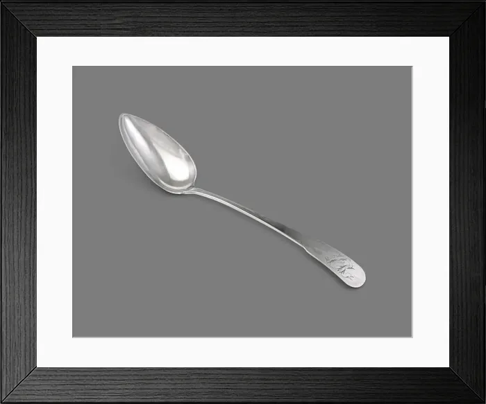 Framed Print : Tablespoon, c. 1810. Creator: Robert Wilson Framed Print : Tablespoon, c. 1810. Creator: Robert Wilson