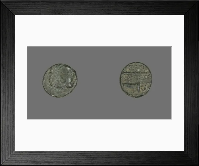 Framed Print : Coin Depicting the Hero Herakles, 4th century BCE and later. Creator: Unknown Framed Print : Coin Depicting the Hero Herakles, 4th century BCE and later. Creator: Unknown