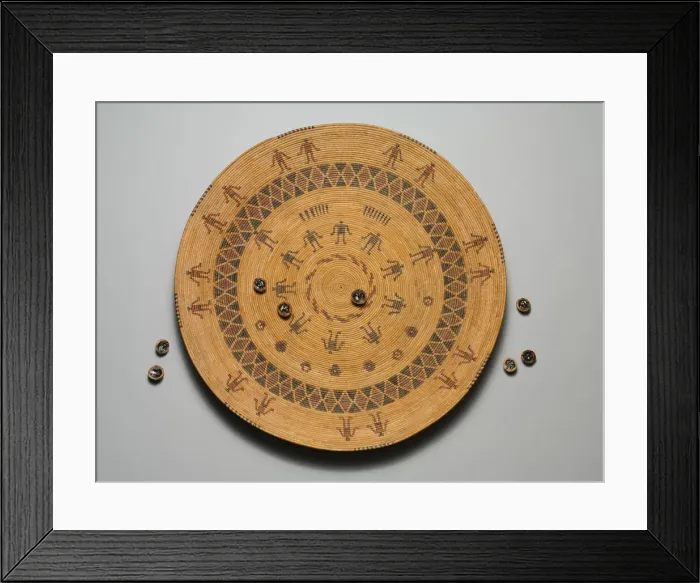 Framed Print : Gambling Tray, c. 1900. Creator: Unknown Framed Print : Gambling Tray, c. 1900. Creator: Unknown