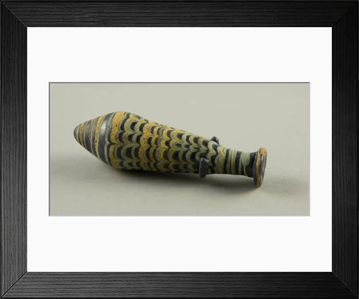Framed Print : Alabastron (Container for Scented Oil), (3rd-1st century BCE ?). Creator: Unknown Framed Print : Alabastron (Container for Scented Oil), (3rd-1st century BCE ?). Creator: Unknown