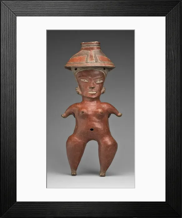 Framed Print : Female Figure, 500 / 400 B. C. Creator: Unknown Framed Print : Female Figure, 500 / 400 B. C. Creator: Unknown
