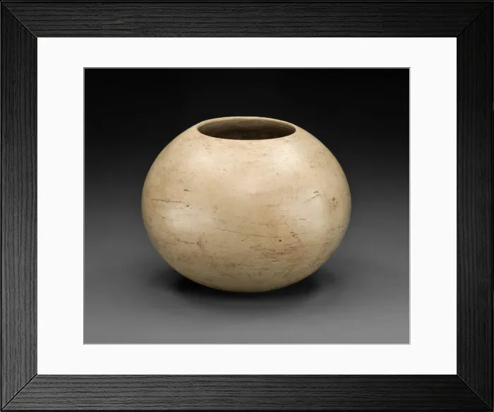 Framed Print : Gourd-Shaped Vessel, c. 500 B. C. Creator: Unknown Framed Print : Gourd-Shaped Vessel, c. 500 B. C. Creator: Unknown