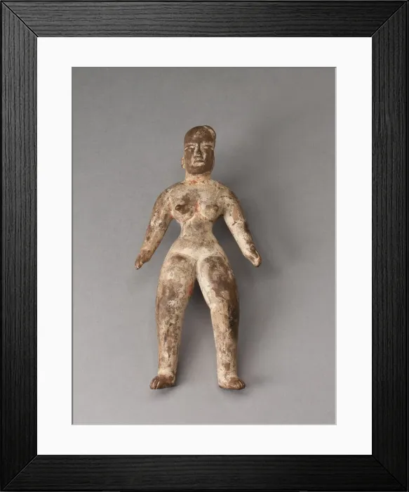 Framed Print : Standing Female Figure, 1200 / 600 B. C. Creator: Unknown Framed Print : Standing Female Figure, 1200 / 600 B. C. Creator: Unknown