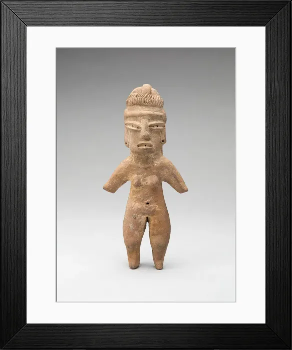 Framed Print : Female Figure, c. 400 B. C. Creator: Unknown Framed Print : Female Figure, c. 400 B. C. Creator: Unknown