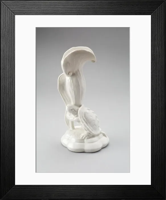 Framed Print : Vase, 1877 / 79. Creator: Union Porcelain Works Framed Print : Vase, 1877 / 79. Creator: Union Porcelain Works