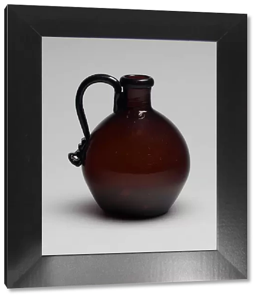 Blown glass jug, 1815  /  30. Creator: Unknown