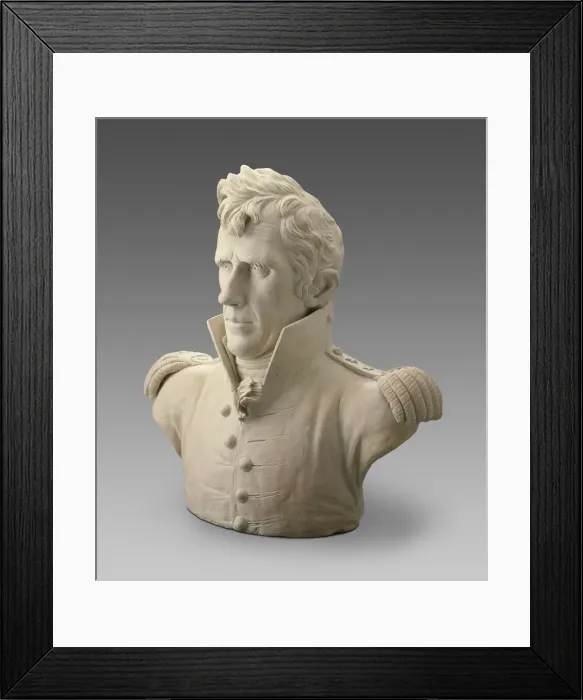 Framed Print : General Andrew Jackson, 1819. Creator: William Rush Framed Print : General Andrew Jackson, 1819. Creator: William Rush