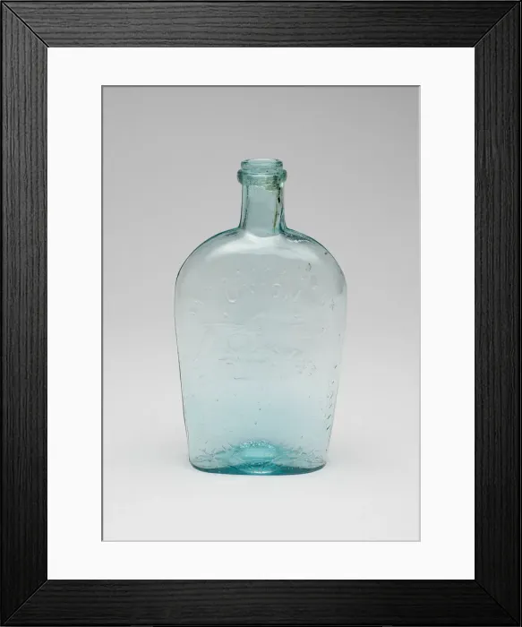 Framed Print : Flask, 1870 / 76. Creator: William Frank & Sons Framed Print : Flask, 1870 / 76. Creator: William Frank & Sons