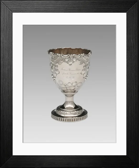 Framed Print : Goblet, 1852. Creator: William Gale & Son Framed Print : Goblet, 1852. Creator: William Gale & Son