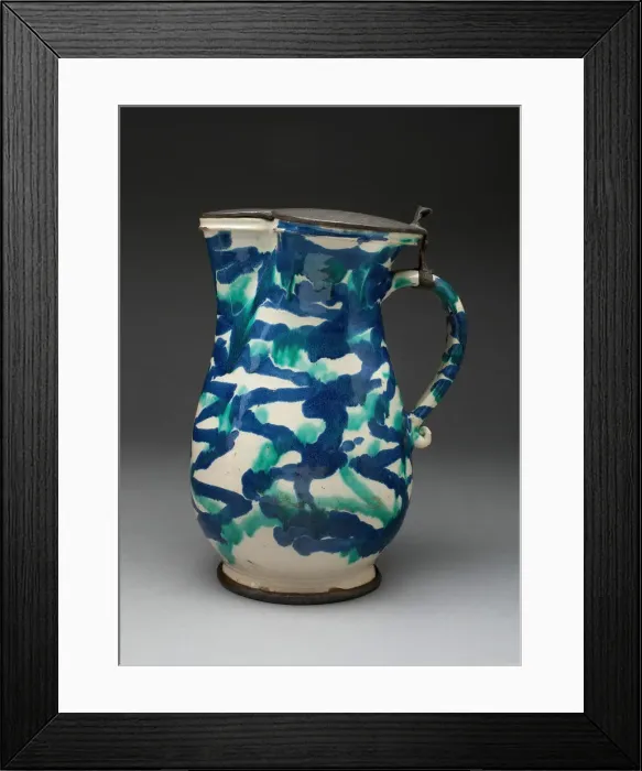 Framed Print : Jug, Austria, 1700 / 25. Creator: Unknown Framed Print : Jug, Austria, 1700 / 25. Creator: Unknown