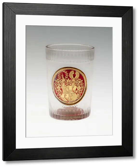 Framed Print : Beaker, Austria, 1787. Creator: Johann Joseph Mildner