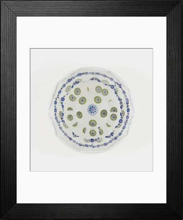 Framed Print : Paperweight, France, c. 1845 / 60. Creator: Clichy Glassworks Framed Print : Paperweight, France, c. 1845 / 60. Creator: Clichy Glassworks