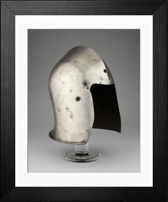 Framed Print : Sallet (Barbute), Milan, 1460-1470. Creator: Antonio Missaglia Framed Print : Sallet (Barbute), Milan, 1460-1470. Creator: Antonio Missaglia