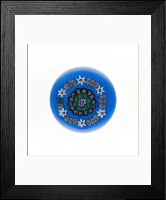Framed Print : Paperweight, France, c. 1845  /  60. Creator: Clichy Glassworks