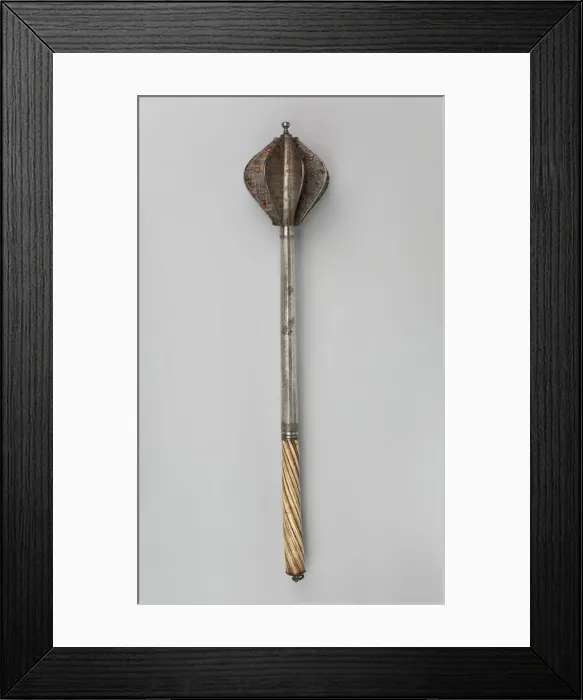 Framed Print : Mace, Poland, 1600 / 1700. Creator: Unknown Framed Print : Mace, Poland, 1600 / 1700. Creator: Unknown