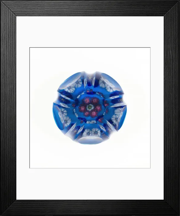 Framed Print : Paperweight, France, c. 1845 / 60. Creator: Clichy Glassworks Framed Print : Paperweight, France, c. 1845 / 60. Creator: Clichy Glassworks