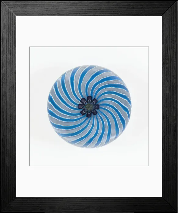 Framed Print : Paperweight, Clichy, c. 1845-60. Creator: Clichy Glassworks Framed Print : Paperweight, Clichy, c. 1845-60. Creator: Clichy Glassworks