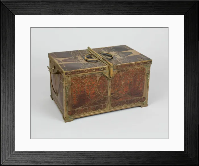 Framed Print : Box, Germany, c. 1900. Creator: Erhard & Sohne. Box, Germany, c. 1900. Creator: Erhard & Sohne Framed Print : Box, Germany, c. 1900. Creator: Erhard & Sohne. Box, Germany, c. 1900. Creator: Erhard & Sohne