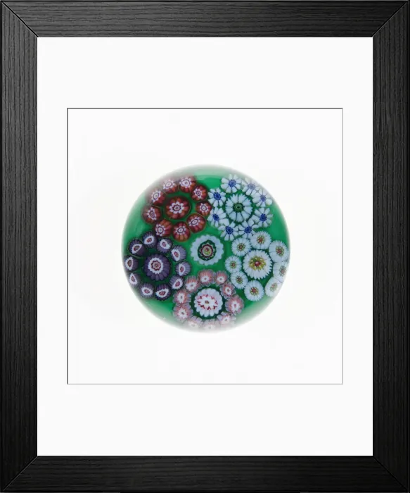 Framed Print : Paperweight, France, c. 1845  /  60. Creator: Clichy Glassworks