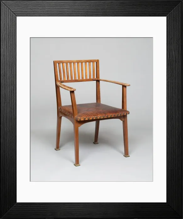 Framed Print : Armchair No. 8, Austria, 1898 / 99. Creator: Otto Wagner Framed Print : Armchair No. 8, Austria, 1898 / 99. Creator: Otto Wagner