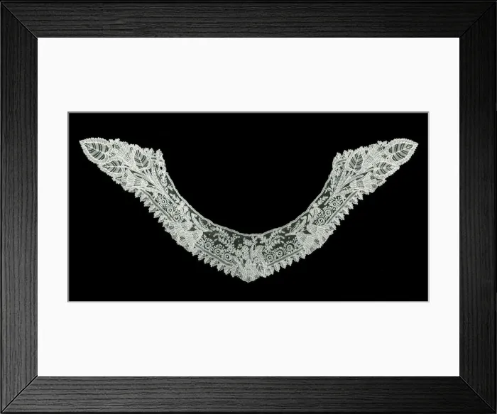 Framed Print : Collar, Belgium, 1860s / 80s. Creator: Unknown Framed Print : Collar, Belgium, 1860s / 80s. Creator: Unknown