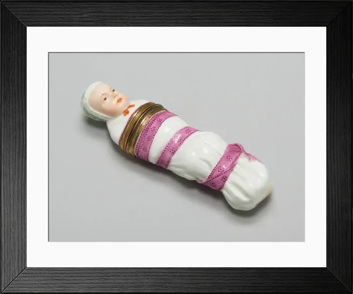 Framed Print : Etui, Fürstenberg, c. 1770. Creator: Fürstenberg Porcelain Factory Framed Print : Etui, Fürstenberg, c. 1770. Creator: Fürstenberg Porcelain Factory