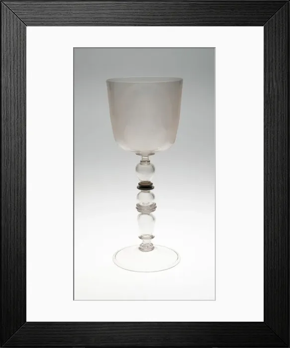 Framed Print : Goblet (Pokal), Nuremberg, c. 1660. Creator: Georg Schwanhardt Framed Print : Goblet (Pokal), Nuremberg, c. 1660. Creator: Georg Schwanhardt
