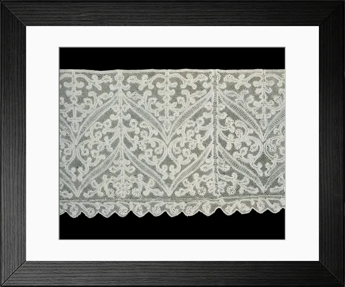 Framed Print : Flounce, Flanders, 1701 / 25. Creator: Unknown Framed Print : Flounce, Flanders, 1701 / 25. Creator: Unknown