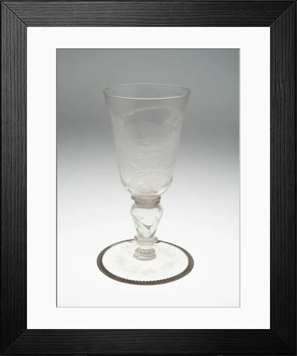 Framed Print : Goblet, Nuremberg, 1723. Creator: Georg Friedrich Killinger Framed Print : Goblet, Nuremberg, 1723. Creator: Georg Friedrich Killinger