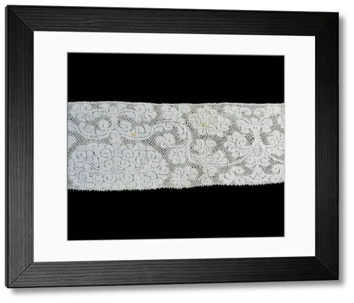 Framed Print : Border, Flanders, 1650 / 75. Creator: Unknown Framed Print : Border, Flanders, 1650 / 75. Creator: Unknown