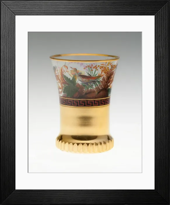 Framed Print : Beaker, Vienna, c. 1820  /  30 or later. Creator: In the style of Anton Kothgasser