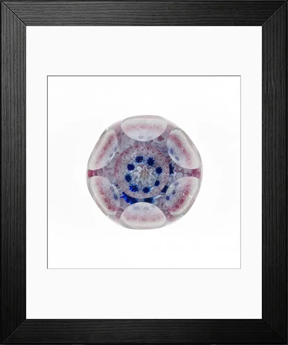 Framed Print : Paperweight, Birmingham, c. 1848-49. Creator: George Bacchus & Sons Framed Print : Paperweight, Birmingham, c. 1848-49. Creator: George Bacchus & Sons