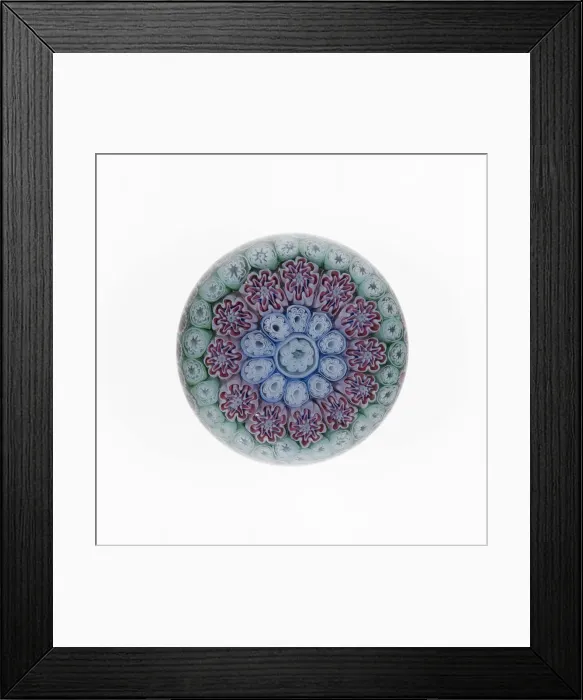 Framed Print : Paperweight, Birmingham, c. 1848-55. Creator: George Bacchus & Sons Framed Print : Paperweight, Birmingham, c. 1848-55. Creator: George Bacchus & Sons