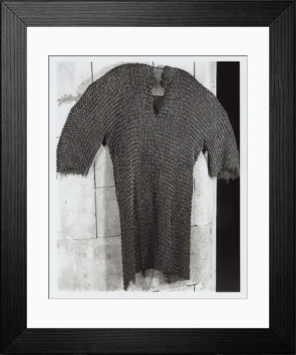 Framed Print : Mail Shirt, India, 17th century (?). Creator: Unknown Framed Print : Mail Shirt, India, 17th century (?). Creator: Unknown