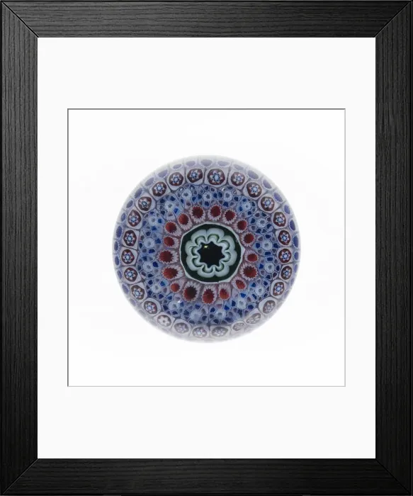 Framed Print : Paperweight, England, Late 19th century. Creator: George Bacchus & Sons Framed Print : Paperweight, England, Late 19th century. Creator: George Bacchus & Sons