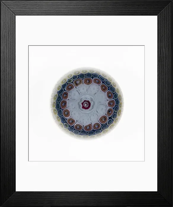 Framed Print : Paperweight, England, Late 19th century. Creator: George Bacchus & Sons Framed Print : Paperweight, England, Late 19th century. Creator: George Bacchus & Sons