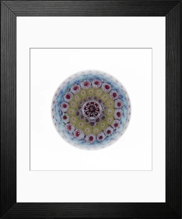 Framed Print : Paperweight, England, Late 19th century. Creator: George Bacchus & Sons Framed Print : Paperweight, England, Late 19th century. Creator: George Bacchus & Sons