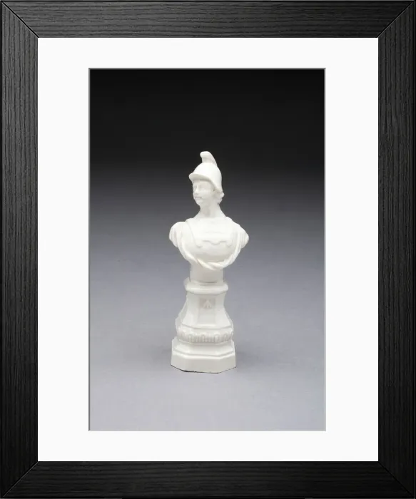 Framed Print : Chess Piece: Knight, Hochst, 1762 / 96. Creator: Hochst Factory Framed Print : Chess Piece: Knight, Hochst, 1762 / 96. Creator: Hochst Factory
