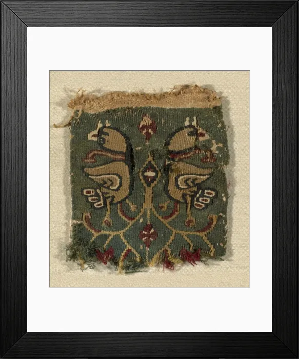 Framed Print : Fragment, Egypt, Roman period (30 B. C. - 641 A. D. ) / Arab period (641-969), 7th / 8th century Framed Print : Fragment, Egypt, Roman period (30 B. C. - 641 A. D. ) / Arab period (641-969), 7th / 8th century