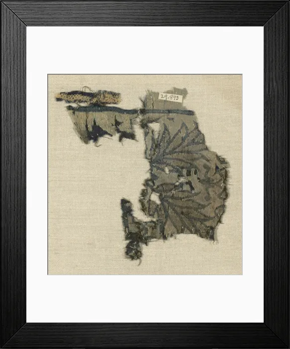 Framed Print : Fragment, Egypt, Mamluk period (1250-1517), 14th century. Creator: Unknown Framed Print : Fragment, Egypt, Mamluk period (1250-1517), 14th century. Creator: Unknown